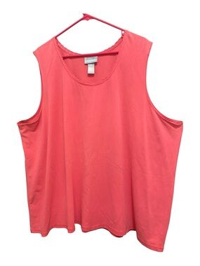 Liz & Me pink  Scoop Neck Tank